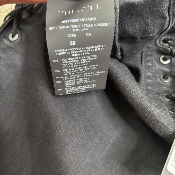 Ben Taverniti Unravel Project Lace Up Mini Skirt - Picture 2 of 7